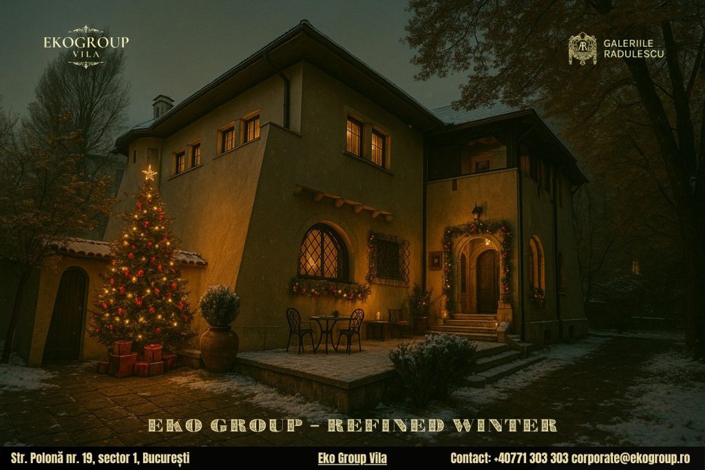 Poveste de Crăciun: Eleganța și Farmecul Anilor ’30 în Fosta Casă Tătărăscu, Azi Eko Group Vila