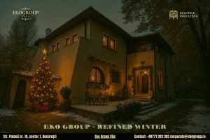Poveste de Crăciun: Eleganța și Farmecul Anilor ’30 în Fosta Casă Tătărăscu, Azi Eko Group Vila